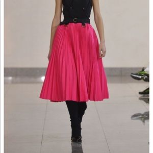 Tamuna Ingorokva couture pleated skirt